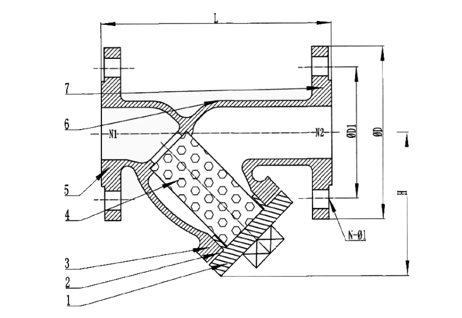 Y Strainer DWG