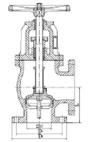 ANGLE GLOBE VALVE